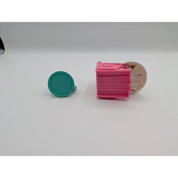 Fisher Price Loving Family Dollhouse Pink Booster Seat w/Removable Tray Tiger pl - Picture 6 of 7